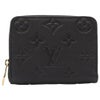 ルイヴィトン コインケース モノグラムアンプラント ジッピー・コイン パース ブラック LOUIS VUITTON M28797 ノワール