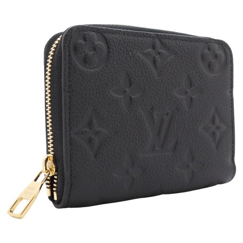 ルイヴィトン コインケース モノグラムアンプラント ジッピー・コイン パース ブラック LOUIS VUITTON M28797 ノワール