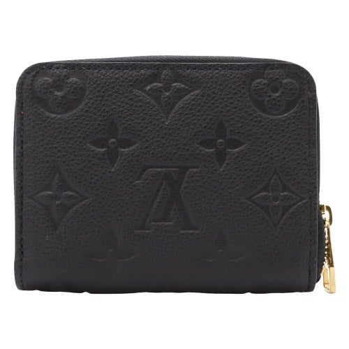 ルイヴィトン コインケース モノグラムアンプラント ジッピー・コイン パース ブラック LOUIS VUITTON M28797 ノワール
