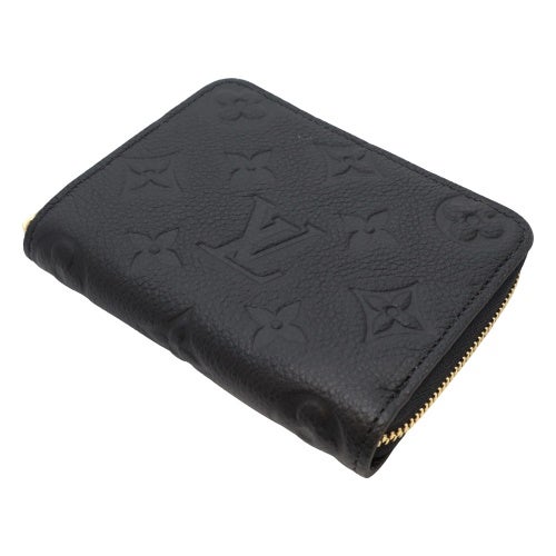 ルイヴィトン コインケース モノグラムアンプラント ジッピー・コイン パース ブラック LOUIS VUITTON M28797 ノワール