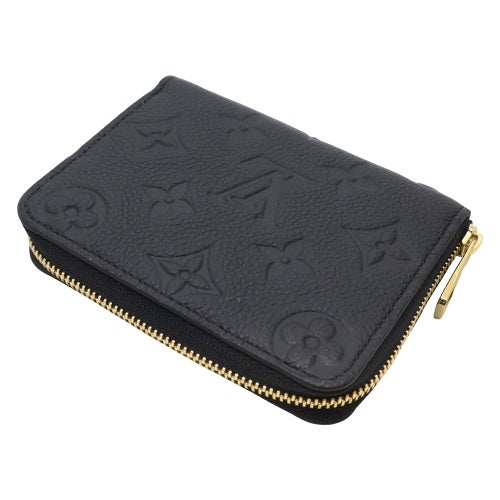 ルイヴィトン コインケース モノグラムアンプラント ジッピー・コイン パース ブラック LOUIS VUITTON M28797 ノワール