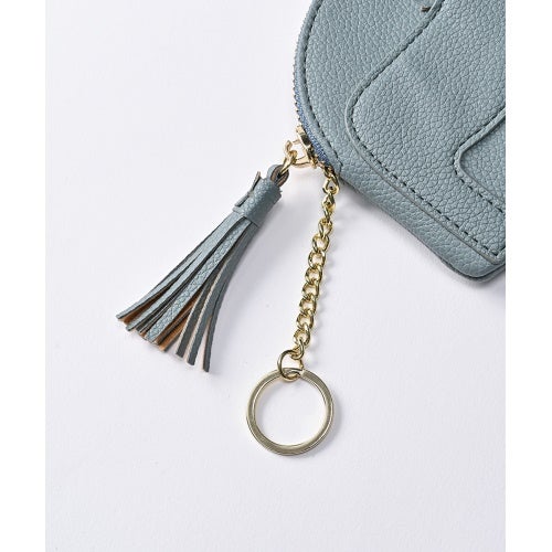 ビバリーヒルズ ポロクラブ コインケース レディース ブルー BEVERLY HILLS POLO CLUB BHG-L1008 サックスブル－