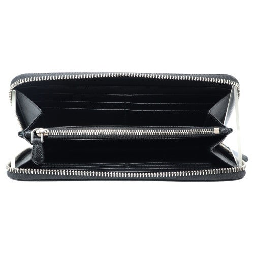プラダ 長財布 レディース SAFFIANO TRIANGOLO ブラック PRADA 1ML506 QHH F0632 NERO 1