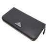プラダ 長財布 レディース SAFFIANO TRIANGOLO ブラック PRADA 1ML506 QHH F0632 NERO 1
