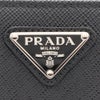 プラダ 二つ折り財布 レディース SAFFIANO TRIANGOLO ブラック PRADA 1ML018 QHH F0632 NERO 1