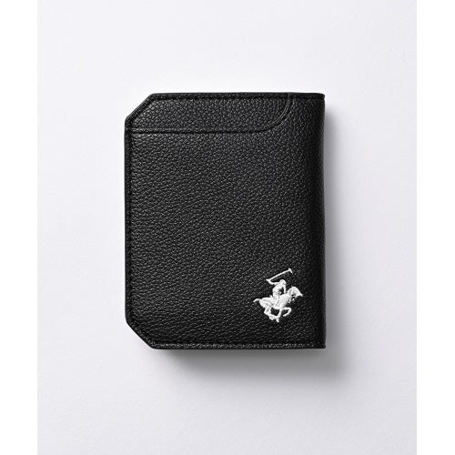 ビバリーヒルズ ポロクラブ 二つ折り財布 レディース ブラック BEVERLY HILLS POLO CLUB BHG-L1007