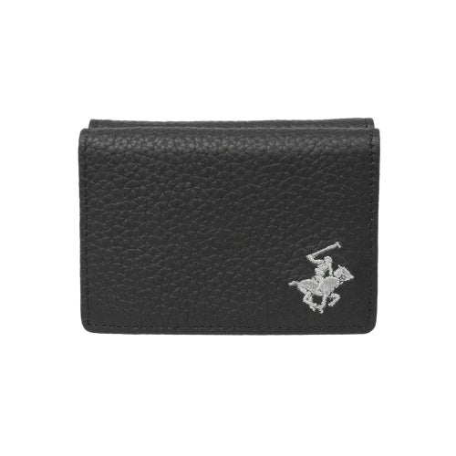 ビバリーヒルズ ポロクラブ 三つ折り財布 レディース ブラック BEVERLY HILLS POLO CLUB BHG-L1012