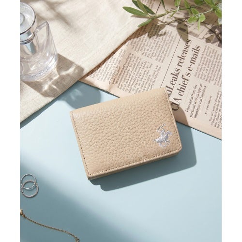 ビバリーヒルズ ポロクラブ 三つ折り財布 レディース グレー BEVERLY HILLS POLO CLUB BHG-L1012 グレ－ジュ