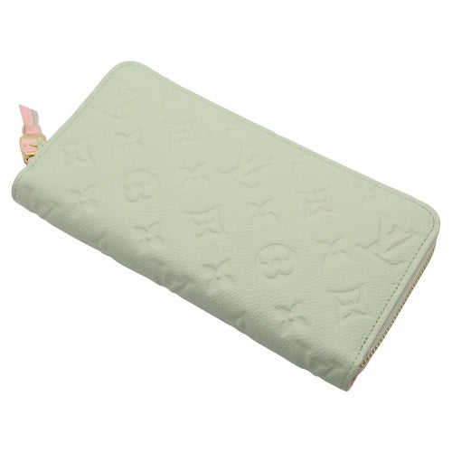 ルイヴィトン 長財布 モノグラム アンプラント ジッピー・ウォレット グリーン LOUIS VUITTON M29828 ミンティ