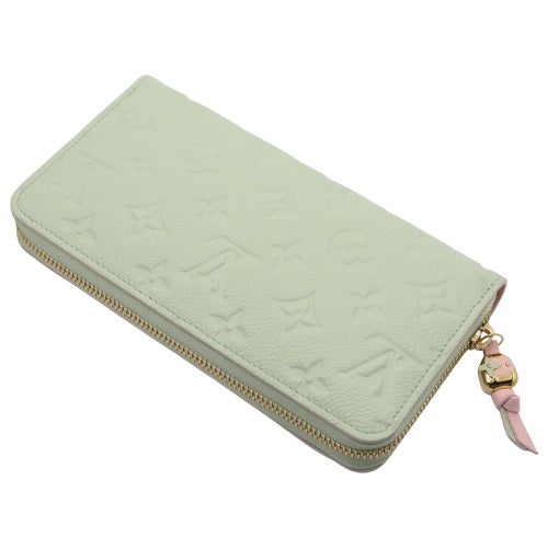 ルイヴィトン 長財布 モノグラム アンプラント ジッピー・ウォレット グリーン LOUIS VUITTON M29828 ミンティ