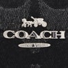 コーチ アウトレット 二つ折り財布 レディース スナップ ウォレット・シグネチャー デニム ブラック COACH OUTLET CDF22 SVBK