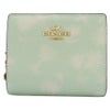 コーチ アウトレット 二つ折り財布 レディース スナップ ウォレット フローラル プリント グリーン COACH OUTLET CEC38 IMPAL