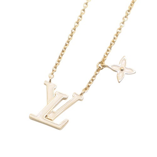 ルイヴィトン ネックレス・LV アイコニック エナメル ゴールド LOUIS VUITTON M01092 ブロン