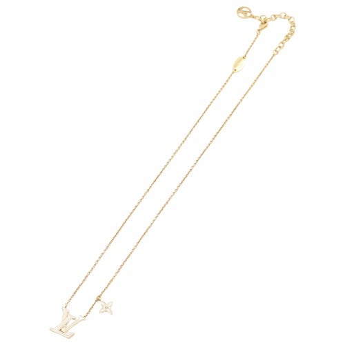 ルイヴィトン ネックレス・LV アイコニック エナメル ゴールド LOUIS VUITTON M01092 ブロン