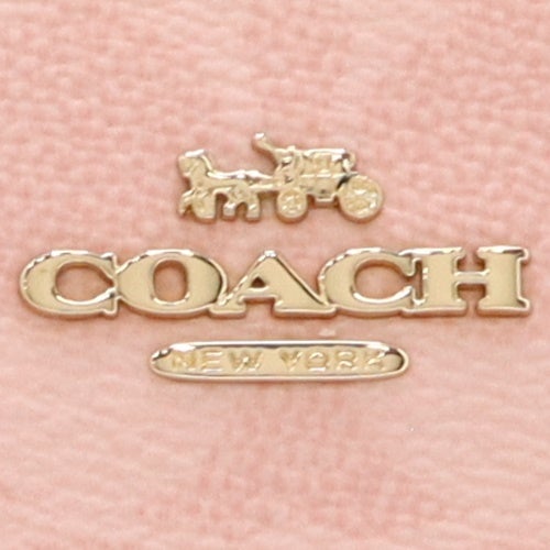 コーチ アウトレット 長財布 レディース ロング ジップ アラウンド ウォレット・キルティング ピンク COACH OUTLET CEC20 IMPO