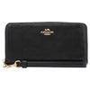 コーチ アウトレット 長財布 レディース ロング ジップ アラウンド ウォレット・キルティング ブラック COACH OUTLET CEL63 IMBLK