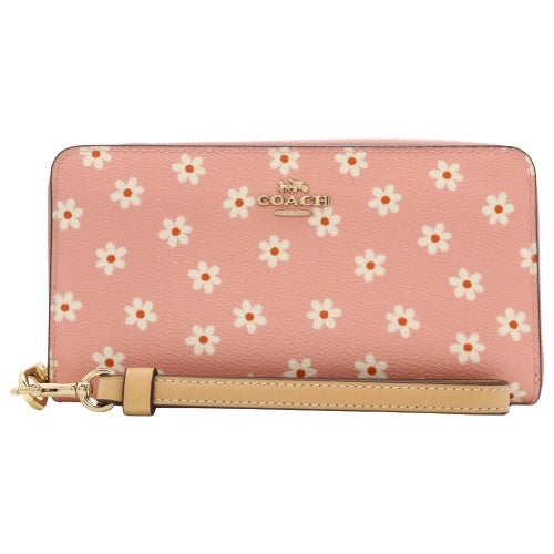 コーチ アウトレット 長財布 レディース ピンク COACH OUTLET CFD93 IMPMC