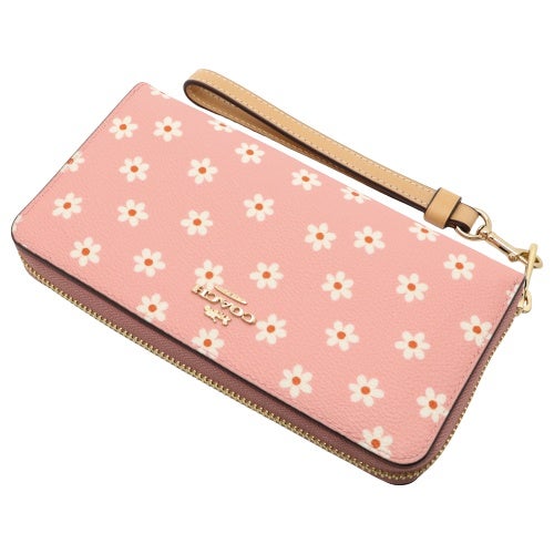 コーチ アウトレット 長財布 レディース ピンク COACH OUTLET CFD93 IMPMC