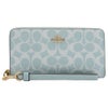 コーチ アウトレット 長財布 レディース ブルー COACH OUTLET CW778 IMXUM ライトブルー