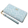 コーチ アウトレット 長財布 レディース ブルー COACH OUTLET CW778 IMXUM ライトブルー