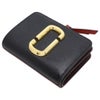 マークジェイコブス 二つ折り財布 レディース ザ スナップショット ミニ コンパクト ウォレット ブラック Marc Jacobs 2P6SMP021S01 002 BLACK MULTI