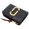 マークジェイコブス 二つ折り財布 レディース ザ スナップショット ミニ コンパクト ウォレット ブラック Marc Jacobs 2P6SMP021S01 002 BLACK MULTI