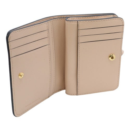 マークジェイコブス 二つ折り財布 レディース ザ スナップショット ミニ コンパクト ウォレット グレー Marc Jacobs 2P6SMP021S01 088 DUST MULTI