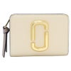 マークジェイコブス 二つ折り財布 レディース ザ スナップショット ミニ コンパクト ウォレット ホワイト Marc Jacobs 2P6SMP021S01 147 CLOUD WHITE MULTI