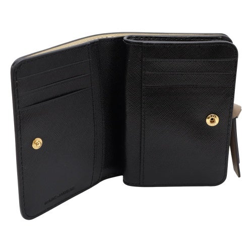 マークジェイコブス 二つ折り財布 レディース ザ スナップショット ミニ コンパクト ウォレット ホワイト Marc Jacobs 2P6SMP021S01 147 CLOUD WHITE MULTI