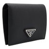 プラダ 二つ折り財布 レディース ブラック PRADA 1MV204 QHH F0632 NERO