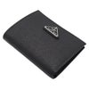 プラダ 二つ折り財布 レディース ブラック PRADA 1MV204 QHH F0632 NERO