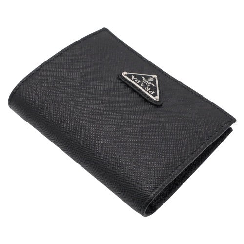 プラダ 二つ折り財布 レディース ブラック PRADA 1MV204 QHH F0632 NERO
