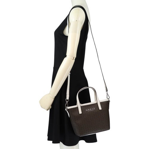 ゲス ハンドバッグ レディース KEIRA ブラック GUESS SV178381 NAT NATURAL