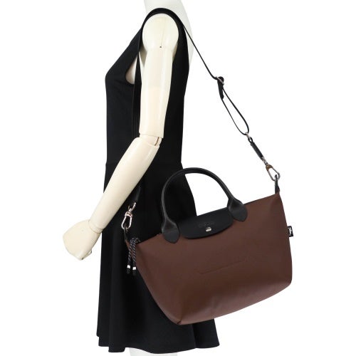 ロンシャン ハンドバッグ レディース LE PLIAGE ENERGY プリアージュエナジーハンドS ブラウン LONGCHAMP 1512 HSR 742 CACAO