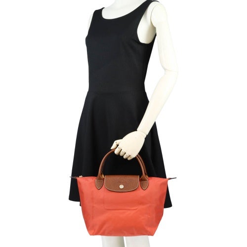 ロンシャン ハンドバッグ レディース LE PLIAGE プリアージュハンドバッグＳ レッド LONGCHAMP 1621 089 218 Strawberry