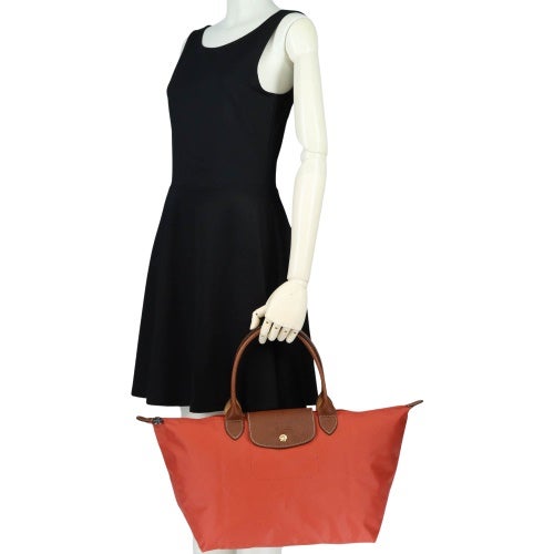 ロンシャン ハンドバッグ レディース LE PLIAGE プリアージュハンドバッグＭ レッド LONGCHAMP 1626 089 218 Strawberry