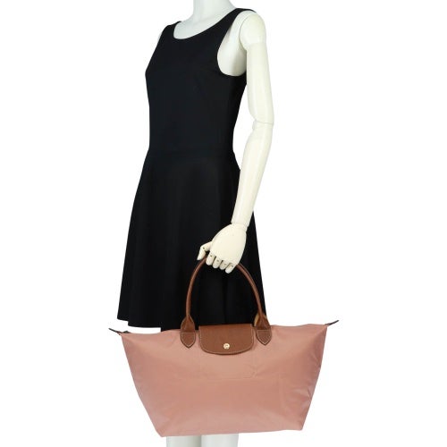 ロンシャン ハンドバッグ レディース LE PLIAGE プリアージュハンドバッグＭ ベージュ LONGCHAMP 1626 089 P96 PINK TEA