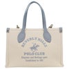 ビバリーヒルズポロクラブ トートバッグ レディース ブルー BEVERLY HILLS POLO CLUB BH2014N キナリ/ライトブル－