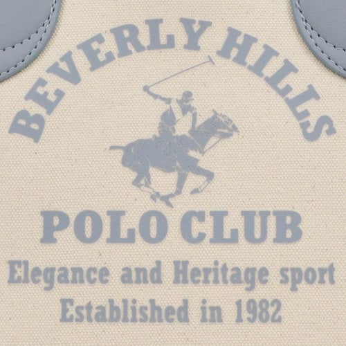 ビバリーヒルズポロクラブ トートバッグ レディース ブルー BEVERLY HILLS POLO CLUB BH2014N キナリ/ライトブル－