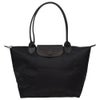 ロンシャン トートバッグ レディース LE PLIAGE ONE プリアージュワンショルダーM ブラック LONGCHAMP 2605 979 001 BLACK