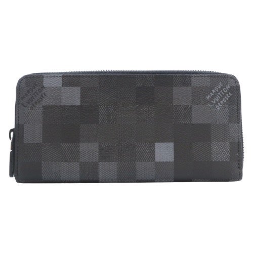 ルイヴィトン 長財布 レディース ジッピー・ウォレット ホリゾンタル ブラック LOUIS VUITTON M28742 ブラック