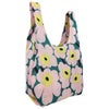 マリメッコ エコバッグ レディース Smart Bag ピンク marimekko 095570 246 GREEN/LIGHT PINK/YELLOW