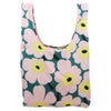 マリメッコ エコバッグ レディース Smart Bag ピンク marimekko 095570 246 GREEN/LIGHT PINK/YELLOW