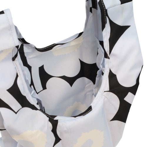 マリメッコ エコバッグ レディース Mini Smart Bag ブルー marimekko 095572 159 LIGHT BLUE/BLACK/OFF WHITE