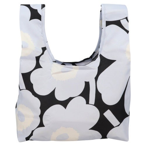 マリメッコ エコバッグ レディース Mini Smart Bag ブルー marimekko 095572 159 LIGHT BLUE/BLACK/OFF WHITE