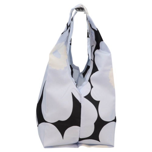 マリメッコ エコバッグ レディース Mini Smart Bag ブルー marimekko 095572 159 LIGHT BLUE/BLACK/OFF WHITE