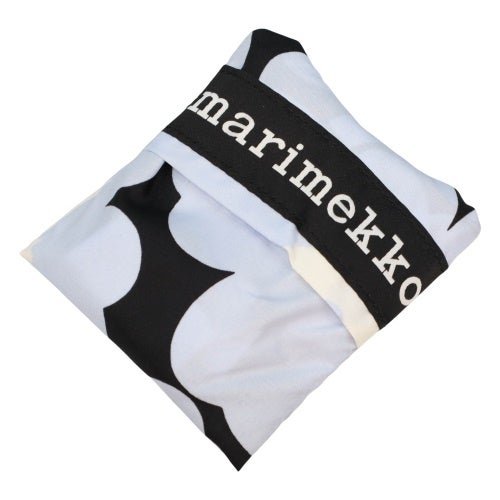 マリメッコ エコバッグ レディース Mini Smart Bag ブルー marimekko 095572 159 LIGHT BLUE/BLACK/OFF WHITE