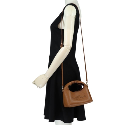 マークジェイコブス ショルダーバッグ レディース THE SACK BAG MICRO ブラウン Marc Jacobs 2F5SMN019S01 212 ARGAN OIL