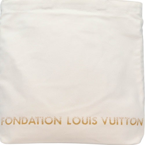 ルイヴィトン トートバッグ レディース FONDATION CANVAS ZIPPER BAG ホワイト Fondation Louis Vuitton 2000000020358 WHITE