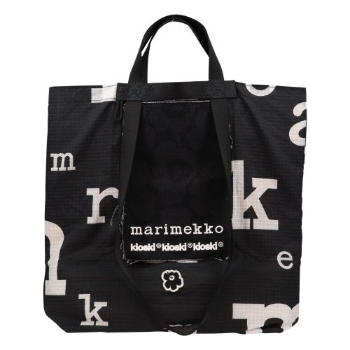 マリメッコ トートバッグ レディース Funny Tote Marimerkki ブラック marimekko 092212 992 BLACK
